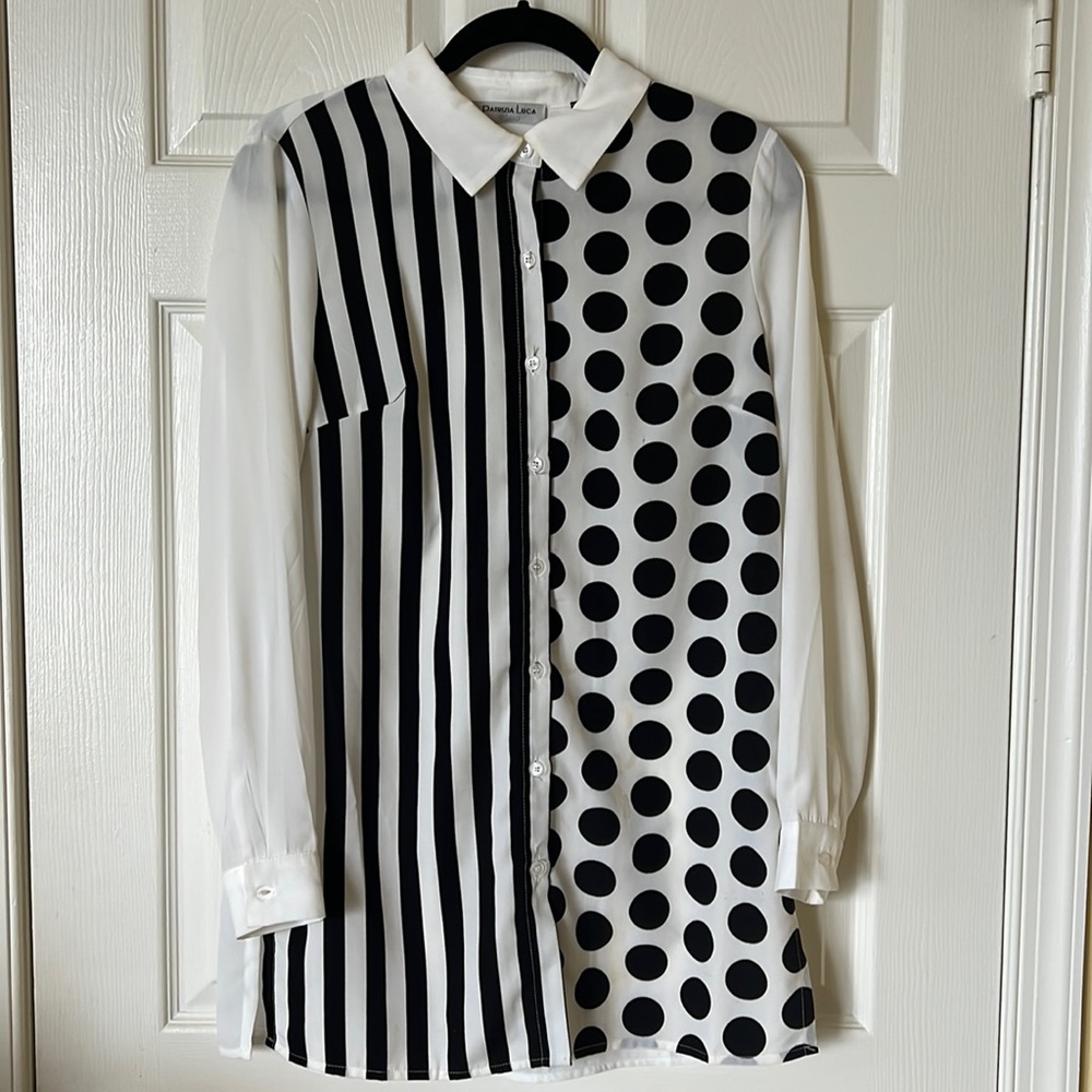 Patrizia Luca from Milan tunic blouse